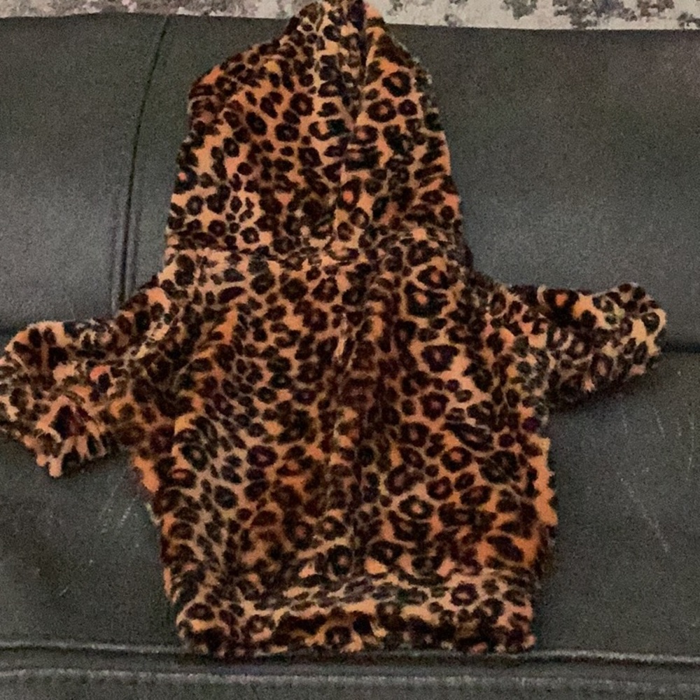 Animal print dog shirt